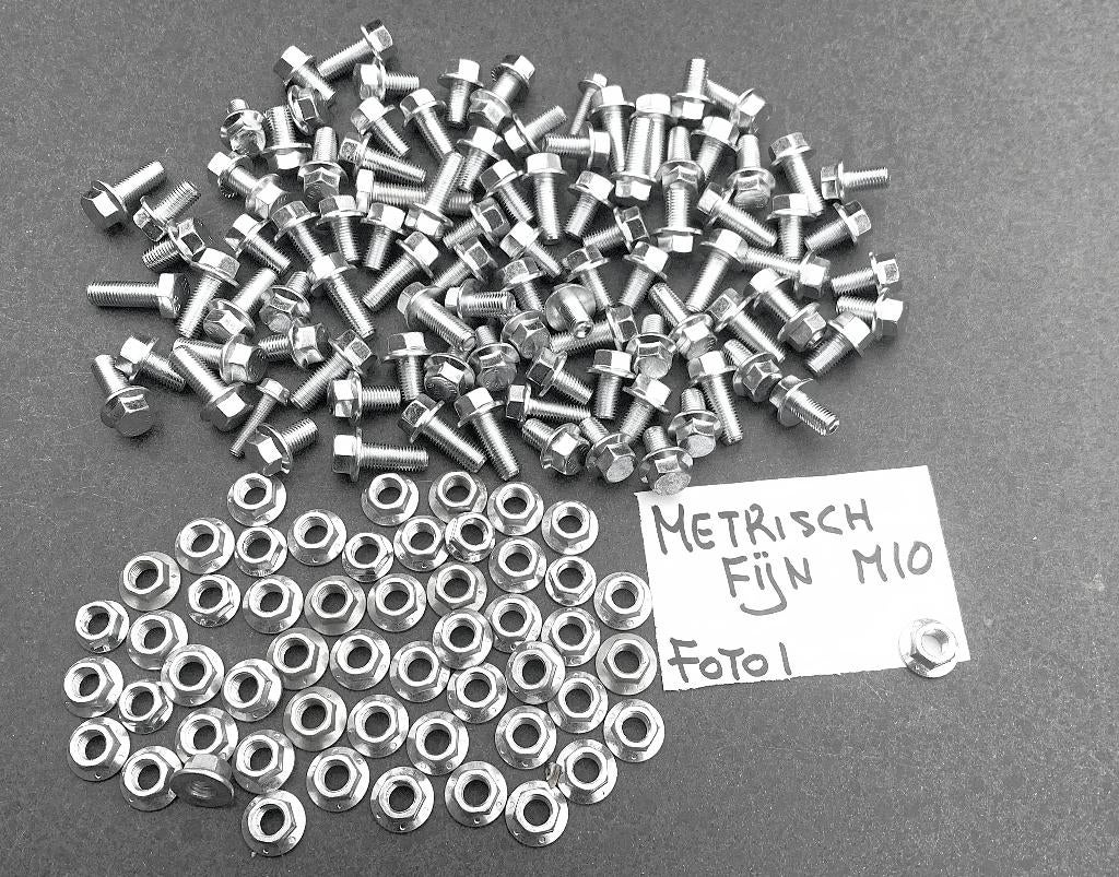 Veel maten RVS bouten. flensbouten en Engelse maten,, Nieuw, Ophalen of Verzenden, Minder dan 50 mm, Rvs