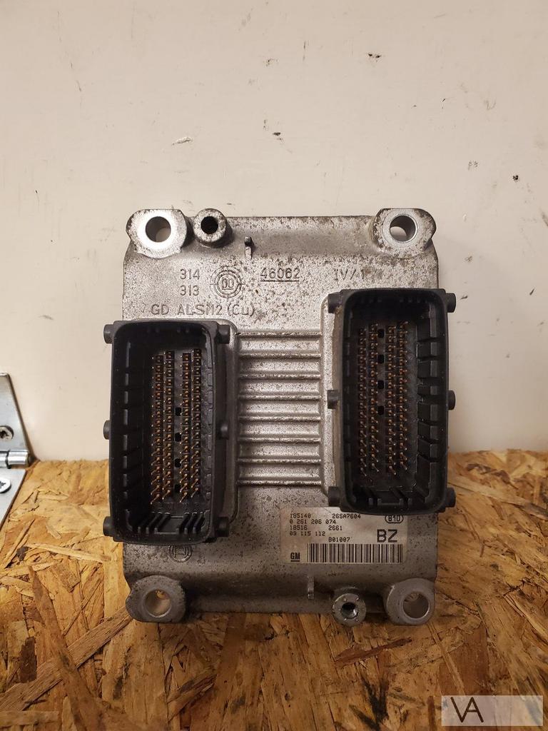 Opel Corsa C 2000 -2004 ECU motorcomputer 1.2 z12xe 09115112, Ophalen of Verzenden, Gebruikt, Opel