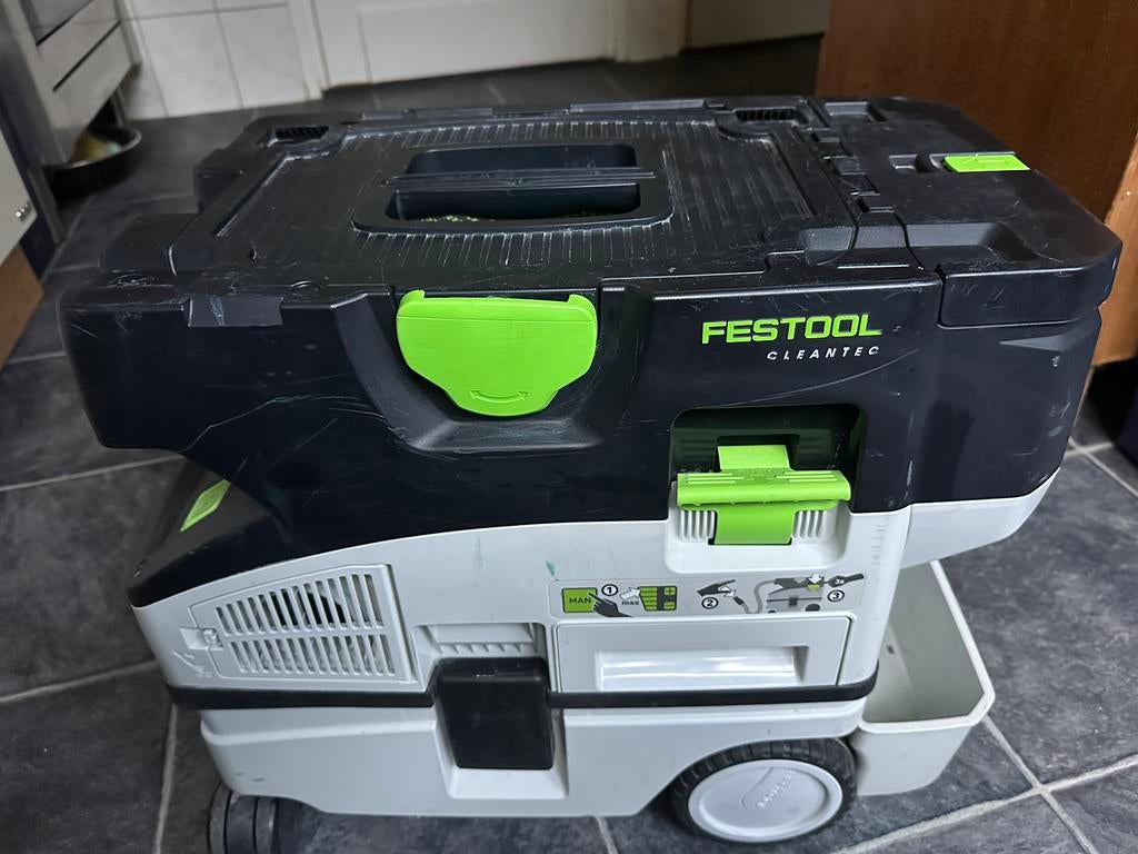 Festool CTLC MINI I Basic mobiele nat/droogzuiger 10L, Doe-het-zelf en Verbouw, Reinigingsmachines, Zo goed als nieuw, Ophalen
