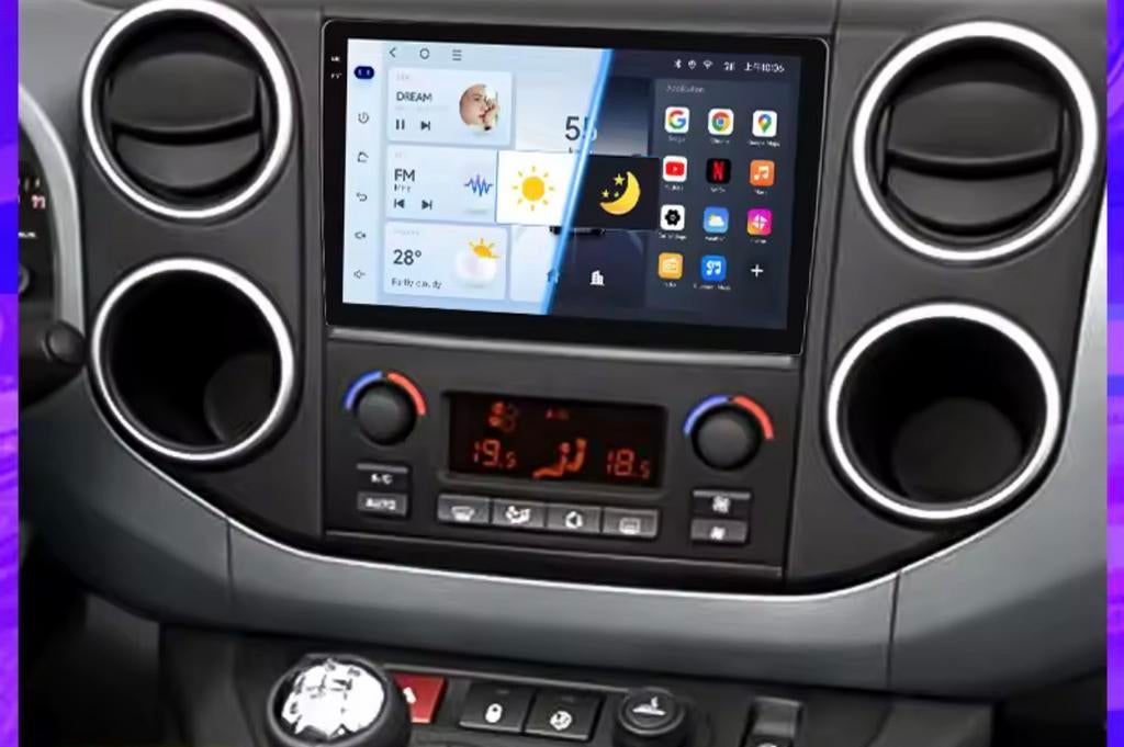Citroen berlingo peugeot partner radio carplay, Ophalen of Verzenden, Nieuw