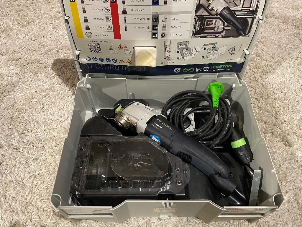 Vecturo OS 400 EQ-set, Doe-het-zelf en Verbouw, Ophalen, Overige soorten, Zo goed als nieuw, Festool