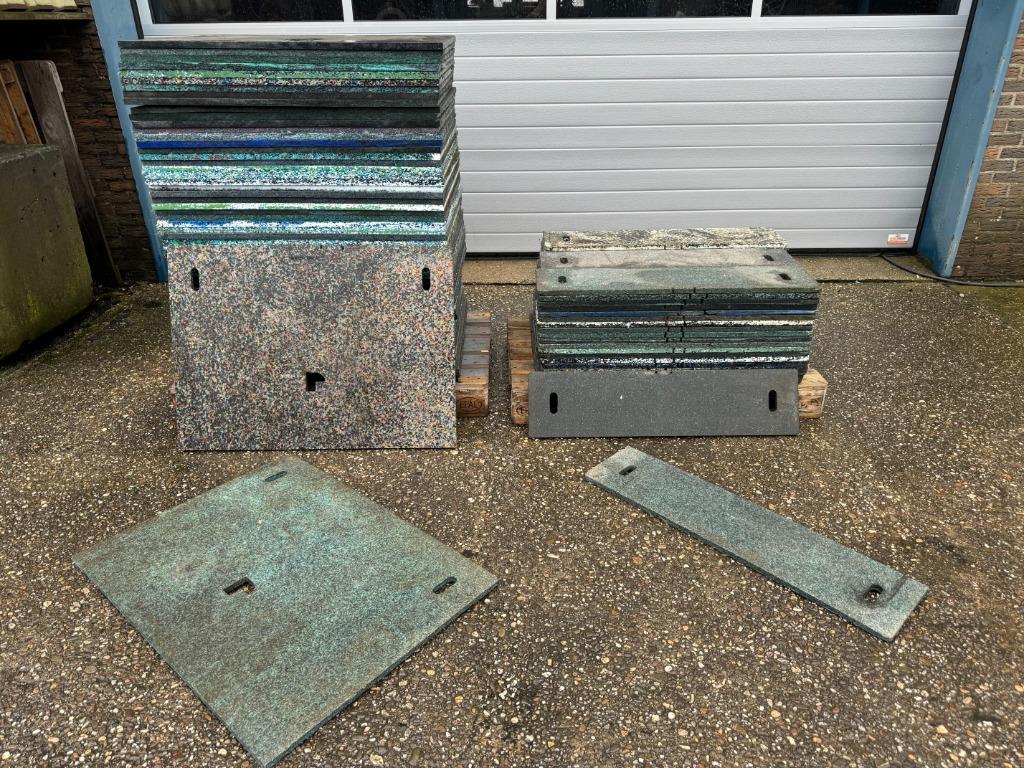 HMPE platen stroken vulplaten stempelplaten rijplaten, Ophalen, Gebruikt, Overige materialen, Minder dan 20 mm