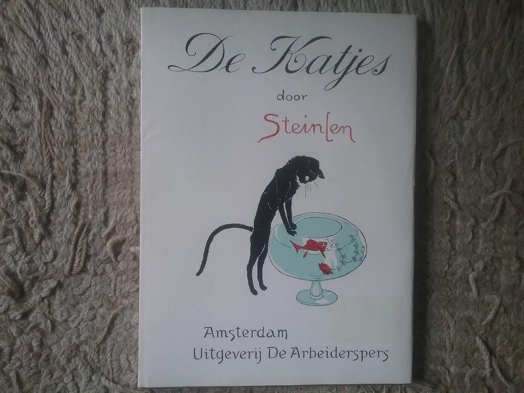 De Katjes door Steinlen (1980), Ophalen of Verzenden, Gelezen, Schilder- en Tekenkunst