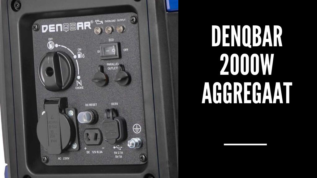 Generator/Aggregaat Denqbar 2,0 kW inverter, Doe-het-zelf en Verbouw, Aggregaten, Ophalen, Benzine, Nieuw, Geluidgedempt