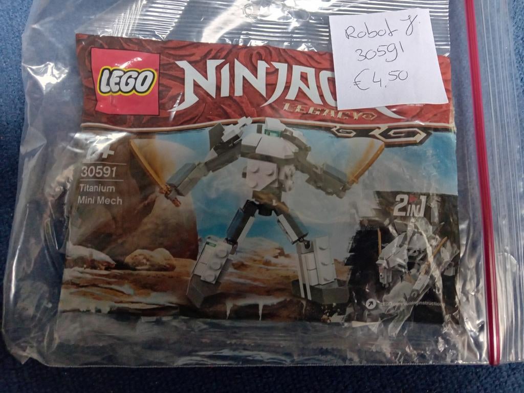 lego van ninjago is compleet, Ophalen of Verzenden, Nieuw
