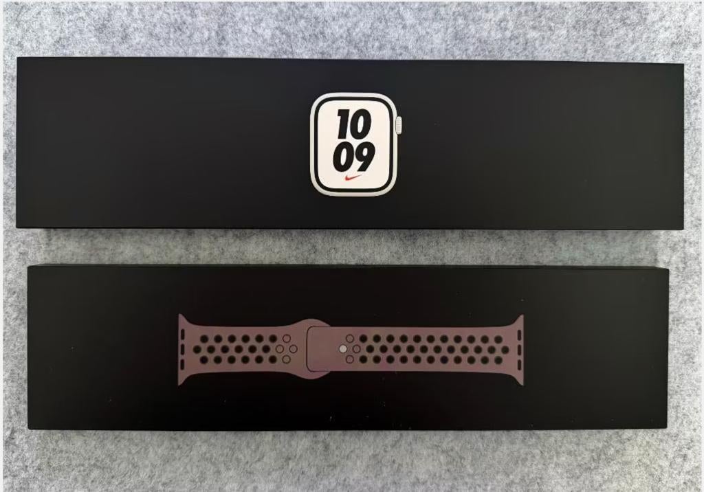 Apple Watch Nike Series 7 – 45mm – Sterrenlicht (Starlight), Sieraden, Tassen en Uiterlijk, Smartwatches, Apple Watch ⌚️, IOS