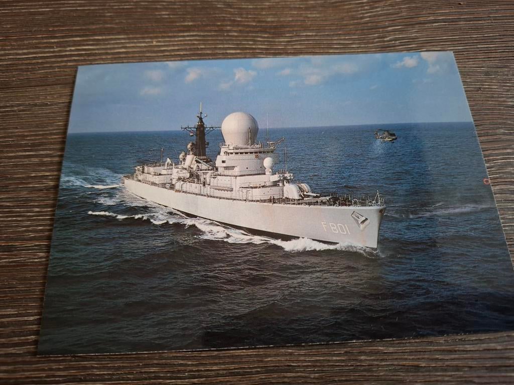 Hr ms tromp, Ophalen of Verzenden, Kaart, Foto of Prent
