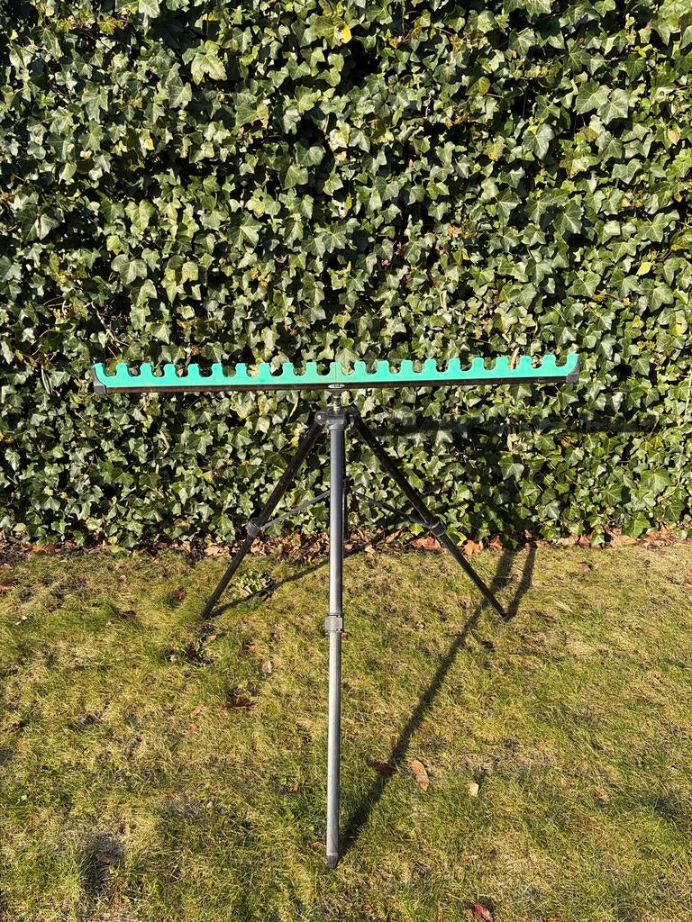 Preston Driepoot met Maver Roostkit 20 Gaats, Ophalen, Gebruikt, Complete set