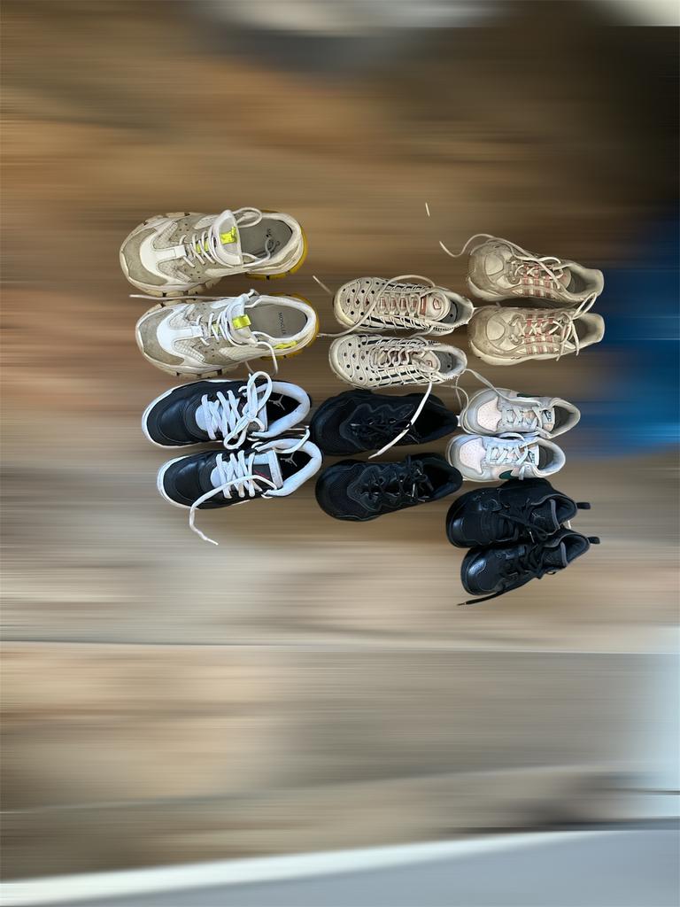 Partij schoenen 7 paar- maat 35-38.5, Ophalen of Verzenden, Zo goed als nieuw, Overige kleuren, Sneakers of Gympen