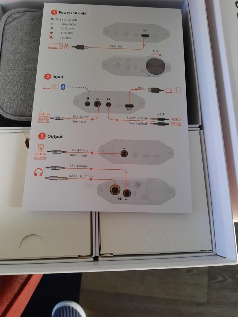 iFi Audio Diablo 2 - Draagbare DAC/Versterker, Audio, Tv en Foto, Overige merken, Ophalen of Verzenden, Zo goed als nieuw, Minder dan 60 watt