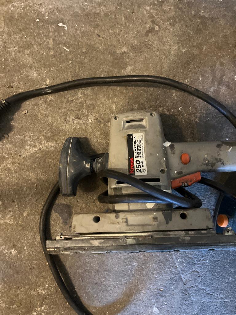 Schuurmachine/polijstmachine, Doe-het-zelf en Verbouw, Gereedschap | Schuurmachines, Ophalen of Verzenden, Gebruikt, 1200 watt of meer