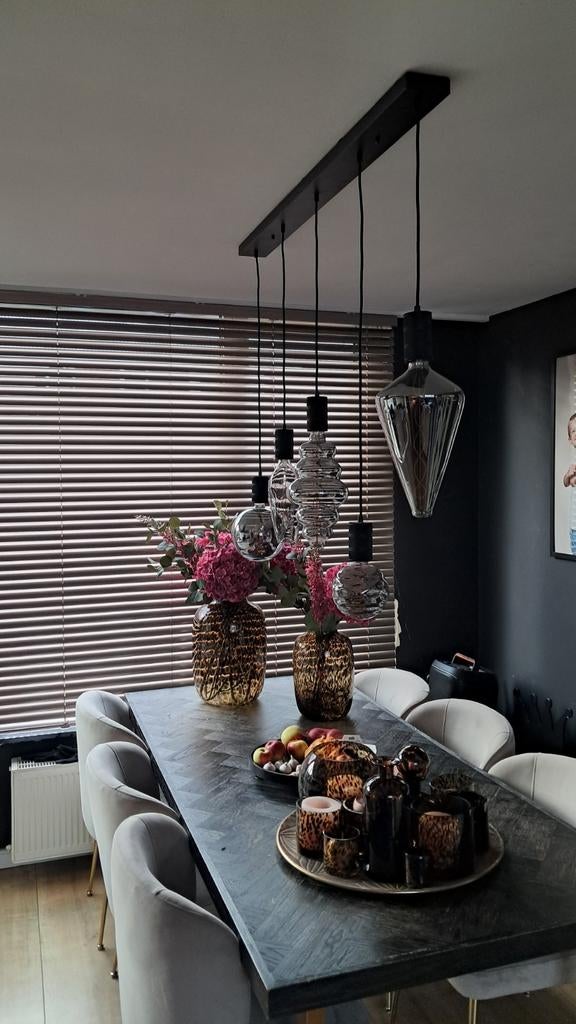 Smokelamp plafond eetkamer lamp, Ophalen, Zo goed als nieuw, Minder dan 50 cm