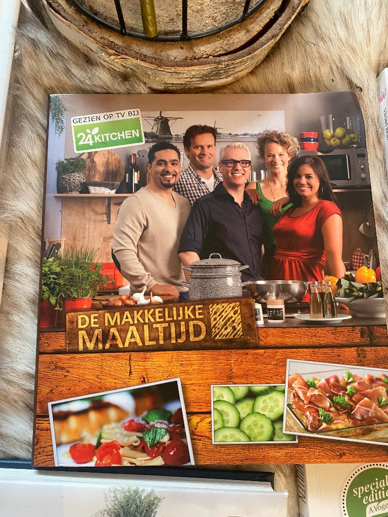 5 zgan kookboeken oa Jamie,Rudolph,Vivian24 kitchen, Hoofdgerechten, Ophalen of Verzenden, Zo goed als nieuw, Gezond koken