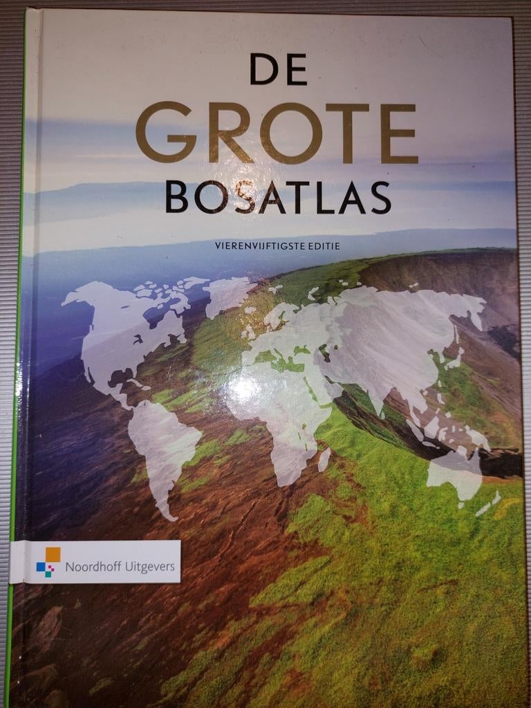 De Grote Bosatlas - Wereldatlas, Boeken, Atlassen en Landkaarten, Bosatlas, Verzenden, Noordhoff, 2000 tot heden