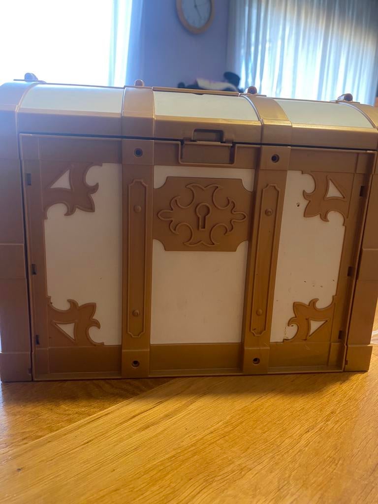 Playmobil draagbaar kasteel/ koffer, Ophalen of Verzenden, Gebruikt