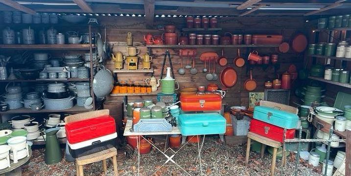 Gezocht Emaille!  gevraagd partijen, sets, partij, Ophalen of Verzenden