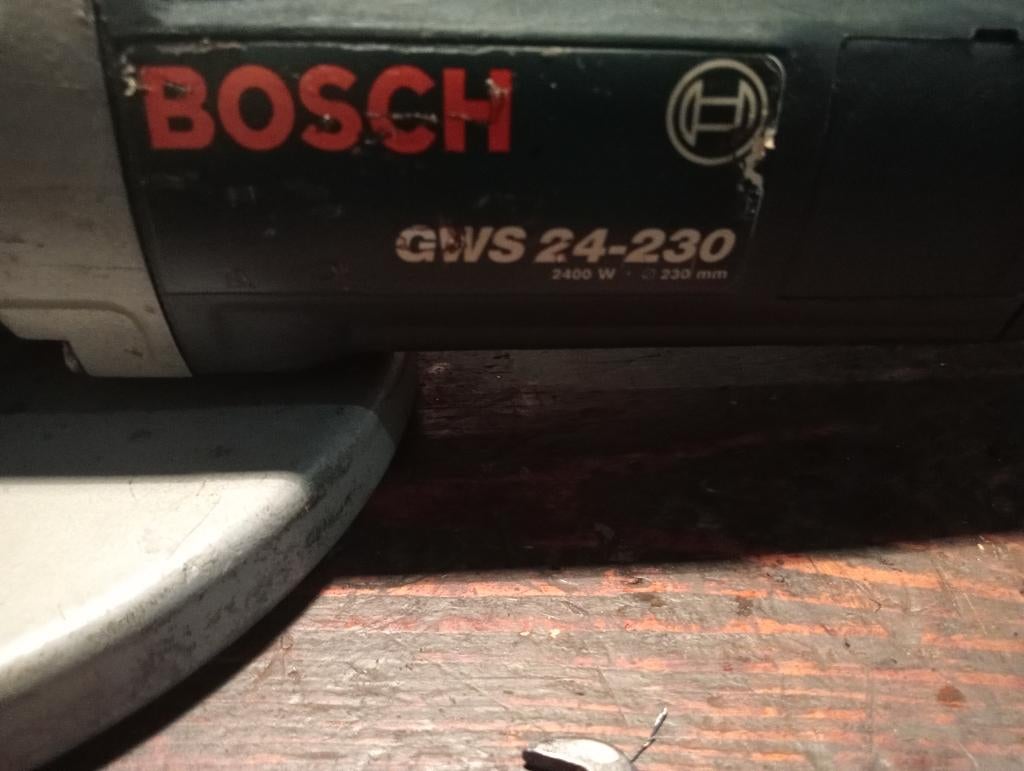 Slijptol Bosch, Ophalen of Verzenden, Gebruikt, 1000 watt of meer, Haakse handslijpmachine