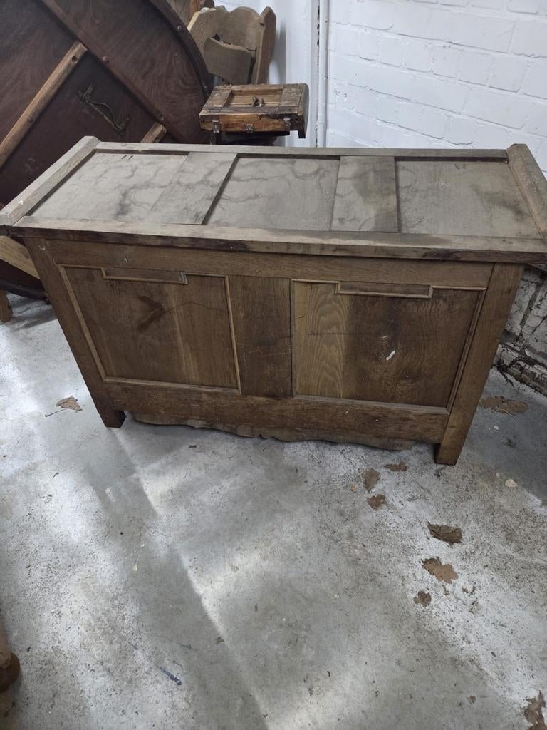 Te koop oude dekenkist, Ophalen, Gebruikt, 50 tot 100 cm, Minder dan 50 cm