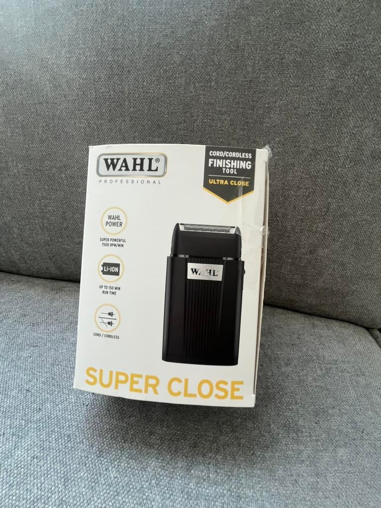 Wahl Super Close Shaver  Nieuwe, Sieraden, Tassen en Uiterlijk, Uiterlijk | Haarverzorging, Ophalen of Verzenden, Nieuw, Tondeuse