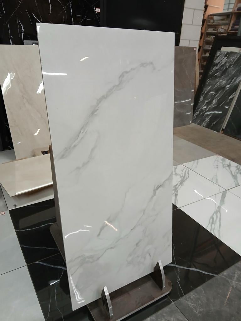 SUPERACTIE!!! MARMERLOOK GREY 60X120CM €19,50PM2 VOORRAAD!!!, Ophalen, 60 cm of meer, Nieuw, 10 m² of meer
