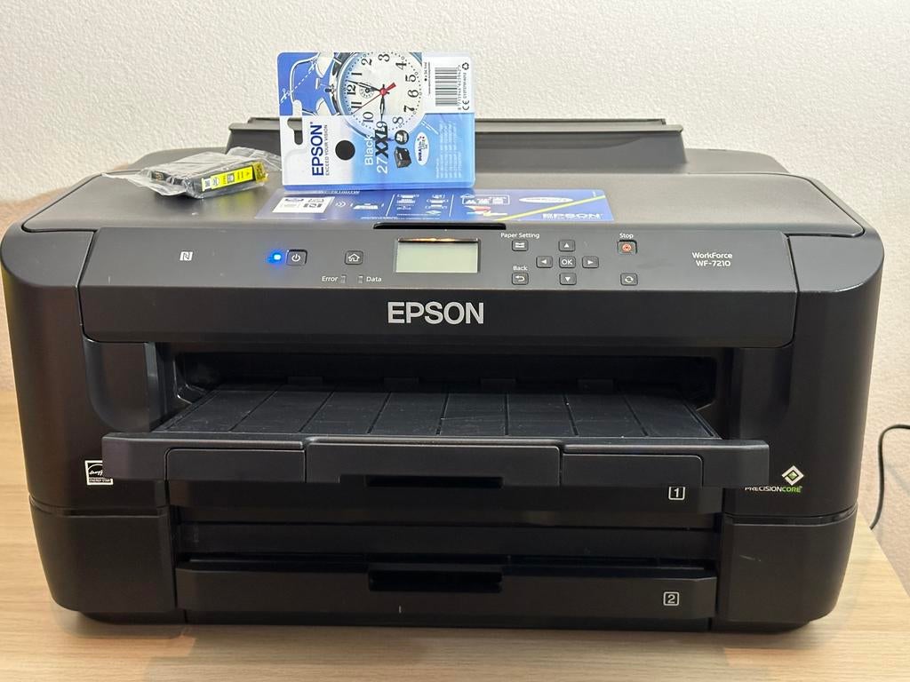 EPSON Workforce WF-7210DTW, Ophalen, EPSON, Gebruikt, Kleur printen
