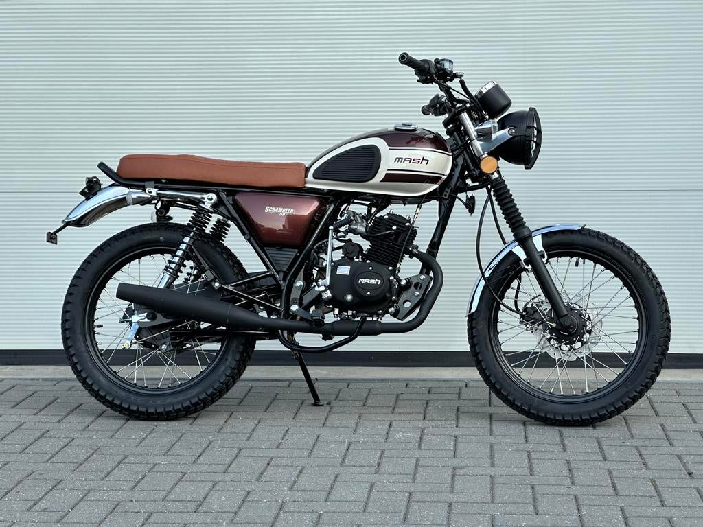 Mash 50 Scrambler, Ijsselstein, Bedrijf, 49 cc, Mashmotor