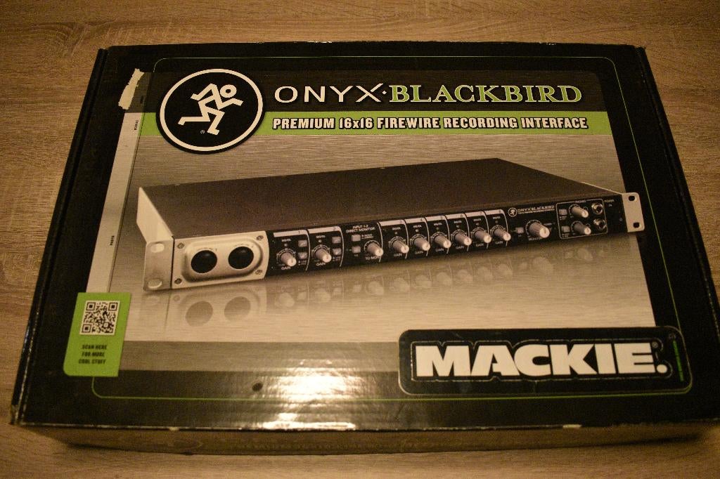Mackie Onyx Blackbird Recording Interface | 16x16, Ophalen of Verzenden, Zo goed als nieuw, Audio