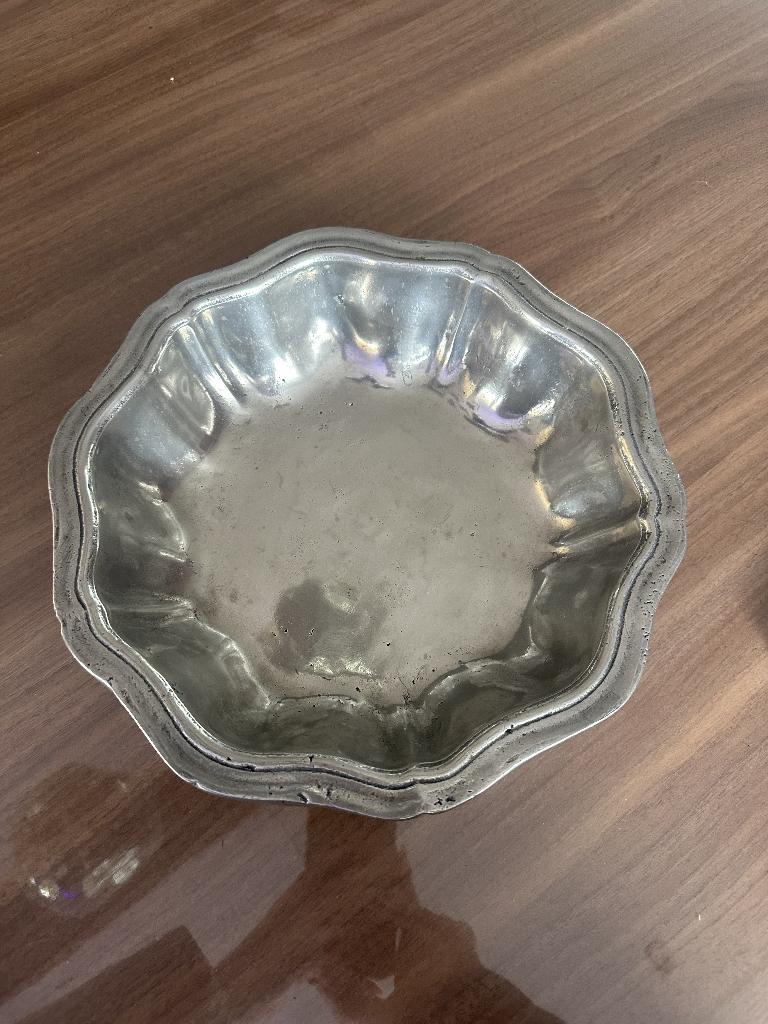 Schaal tin, Antiek en Kunst, Antiek | Tin, Ophalen of Verzenden