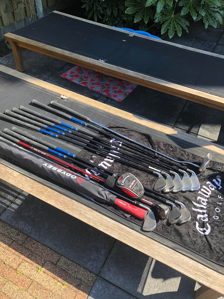 Dames golf set gallaway, Sport en Fitness, Golf, Ophalen, Gebruikt, Golfkar, Callaway