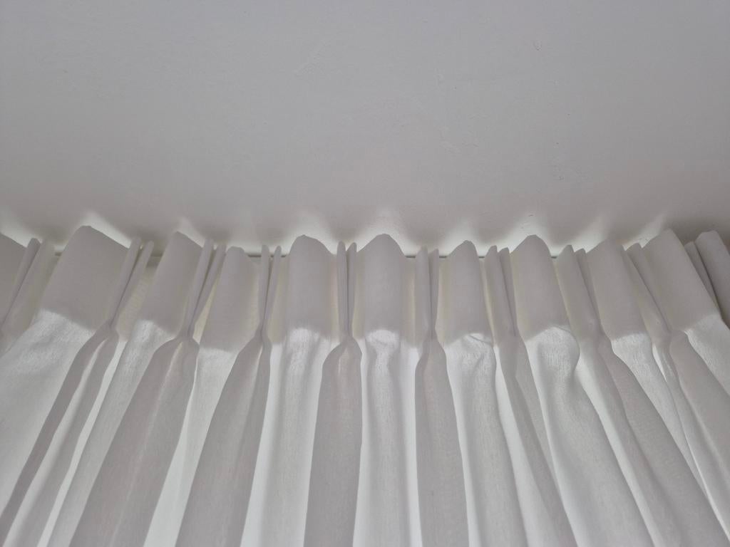 Vitrage wit, Ophalen, Zo goed als nieuw, Wit, 50 tot 100 cm