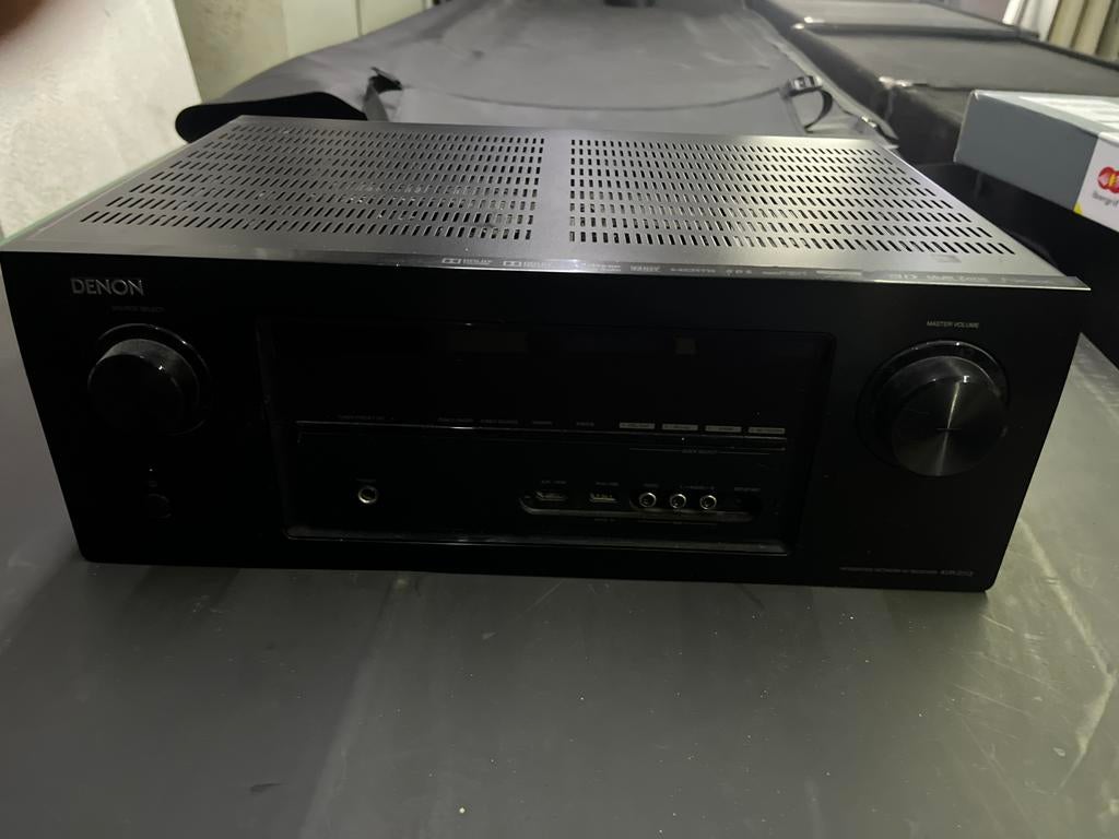 Denon AVR-2113 receiver met airplay, Ophalen, Zo goed als nieuw, 120 watt of meer, Denon