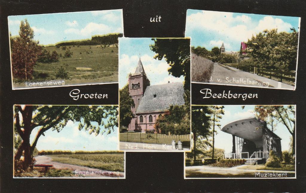Groeten uit Beekbergen, Ophalen of Verzenden, 1960 tot 1980, Ongelopen, Gelderland
