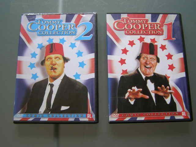 2 Dvd's Tommy Cooper, Alle leeftijden, Ophalen of Verzenden, Zo goed als nieuw, Tv-programma of Sketches