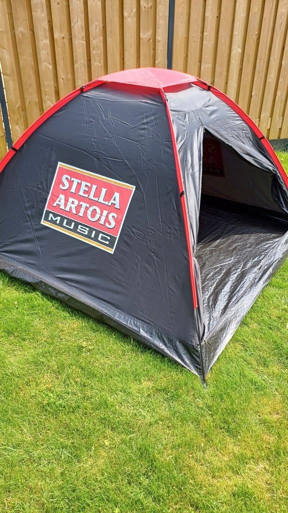 FESTIVAL- TIP:STELLA ARTOIS MUSIC>  NIEUW PUPTENTJE, Caravans en Kamperen, Tenten, Ophalen of Verzenden, Nieuw, Tot en met 2