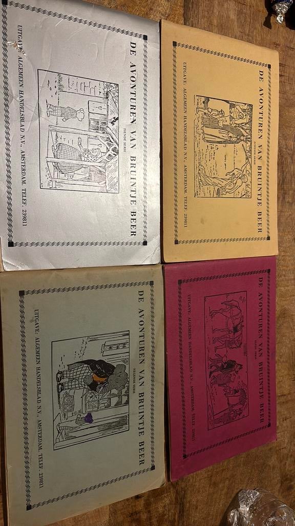Boekjes de avonturen van bruintje beer, Antiek en Kunst, Antiek | Boeken en Bijbels, Ophalen of Verzenden