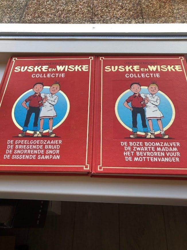 4 x Suske & Wiske albums uit de Collectie reeks, Meerdere stripboeken, Ophalen of Verzenden, Gelezen, Willy Vandersteen