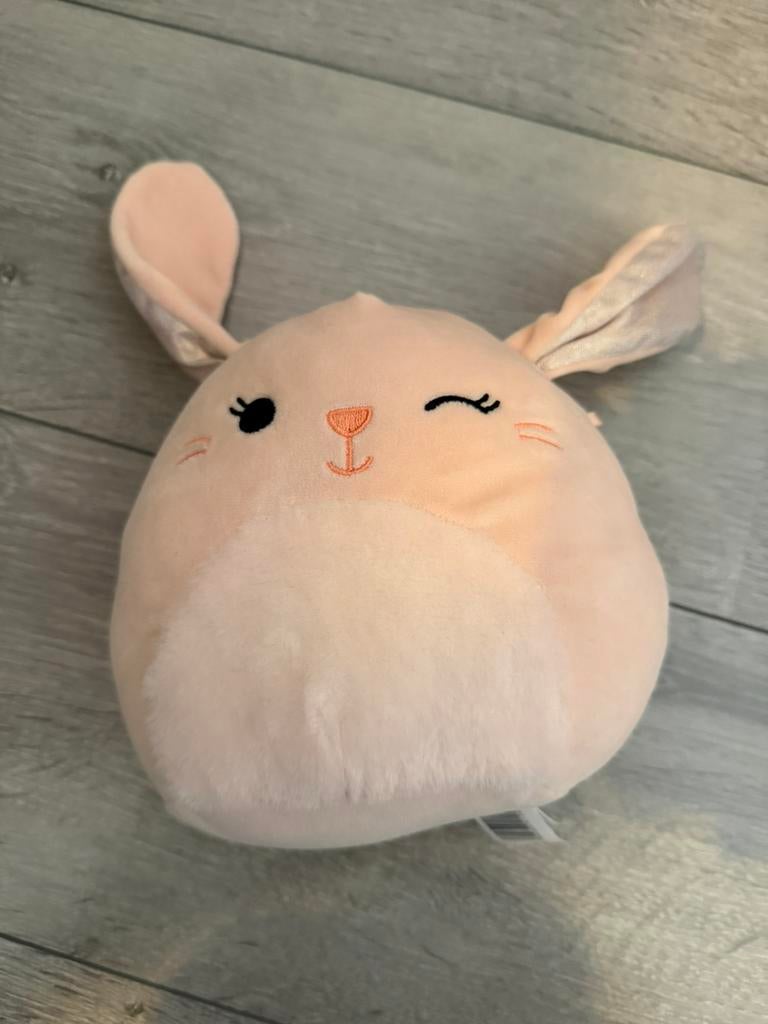 Squishmallow konijn zgan, Ophalen of Verzenden, Zo goed als nieuw, Konijn