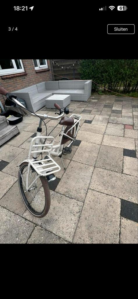 Meisjesfiets, Fietsen en Brommers, Fietsen | Meisjes, Ophalen of Verzenden, Gebruikt, 24 inch