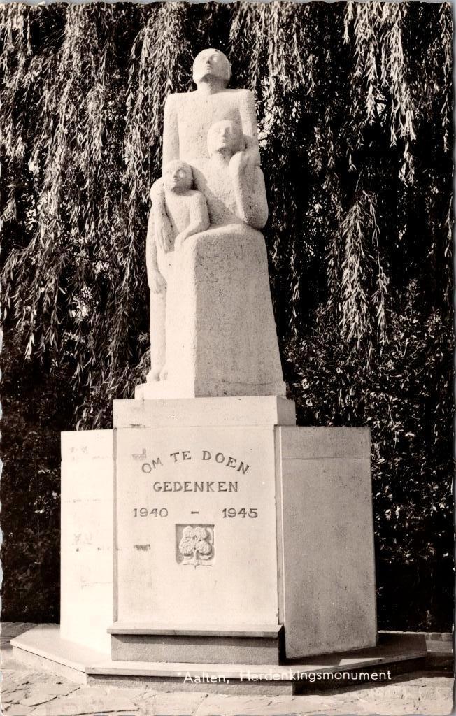 Herdenkingsmonument - Aalten (1972), Ophalen of Verzenden, 1960 tot 1980, Gelopen, Gelderland