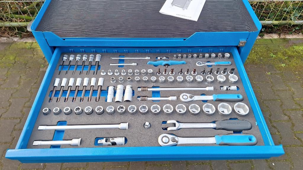 Gedore SL-L Gereedschapswagen gereedschapskar GEVULD!!!, Auto diversen, Ophalen, ., Nieuw, .