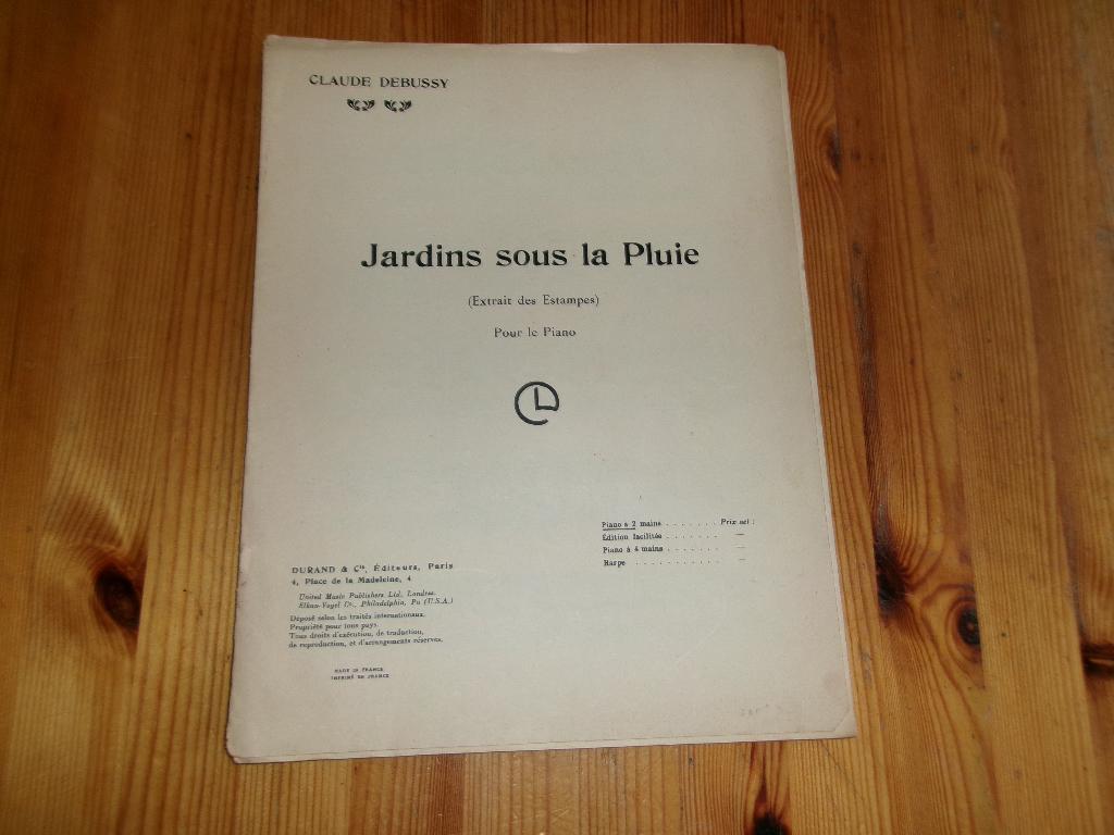 Debussy - Jardins sous la pluie, Muziek en Instrumenten, Gebruikt, Klassiek, Ophalen of Verzenden, Artiest of Componist