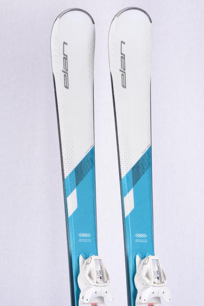 140 146 152 158 dames ski's ELAN WHITE MAGIC LS, grip walk, Overige merken, 140 tot 160 cm, Gebruikt, Ophalen of Verzenden