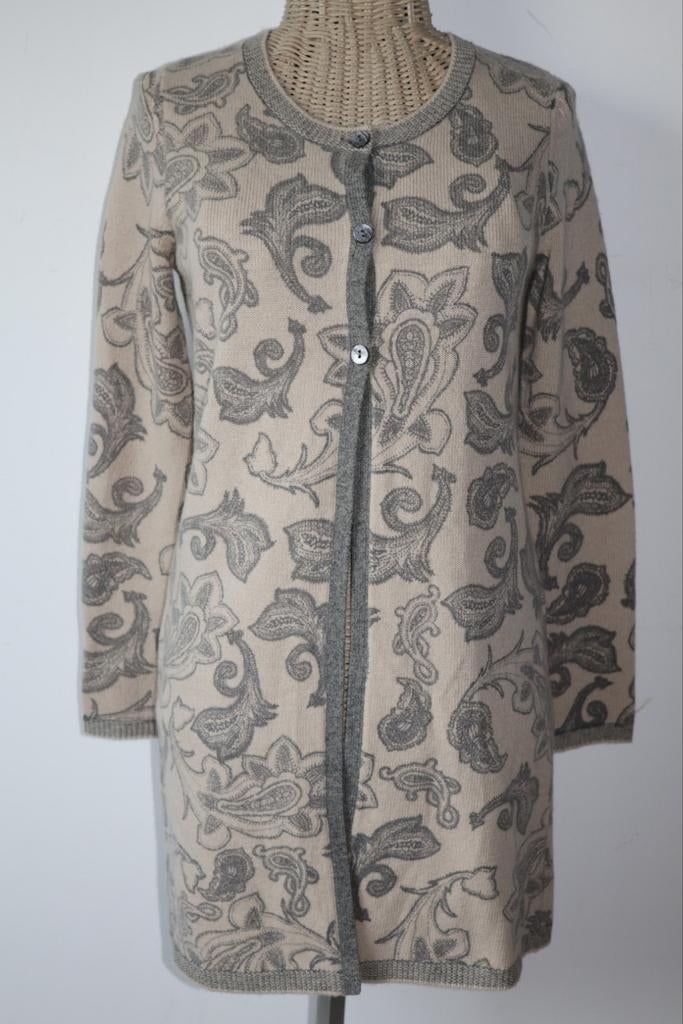 Purdey Lang Vest Beige/Grijs - Maat 36/S - Nieuw, Beige, Onbekend, Nieuw, Ophalen of Verzenden