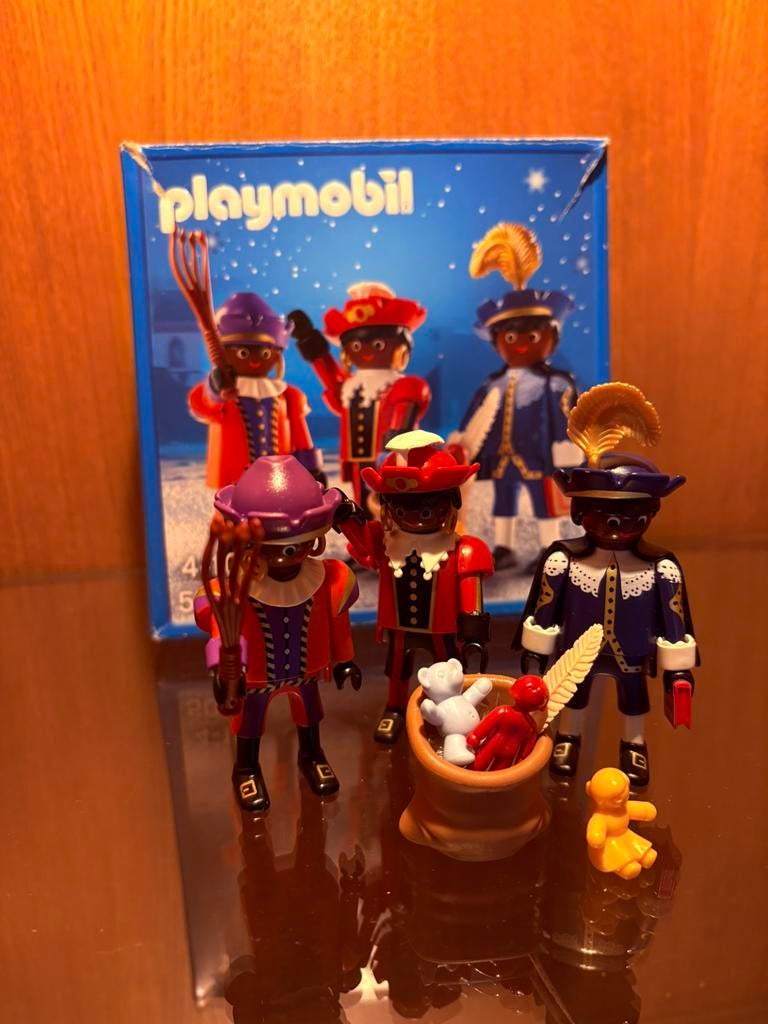 Playmobil 5040 Sinterklaas Pieten figuren set poppetjes, Ophalen of Verzenden, Zo goed als nieuw, Complete set