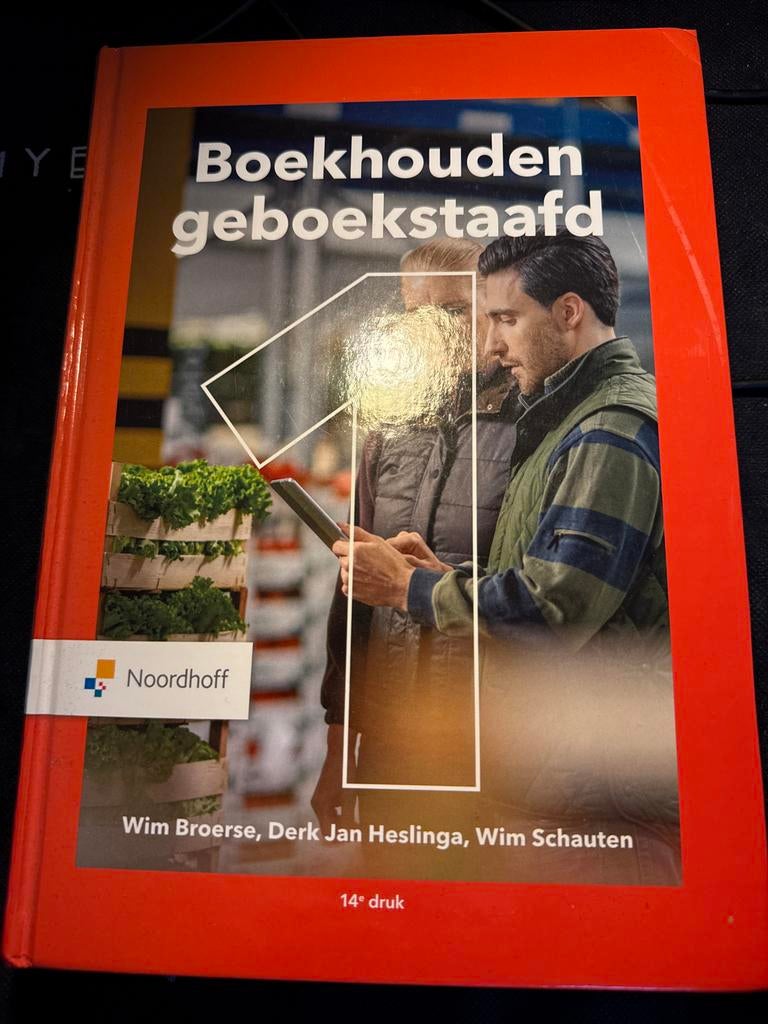Boekhouden geboekstaafd - Leerboek, Ophalen of Verzenden, Zo goed als nieuw, Accountancy en Administratie