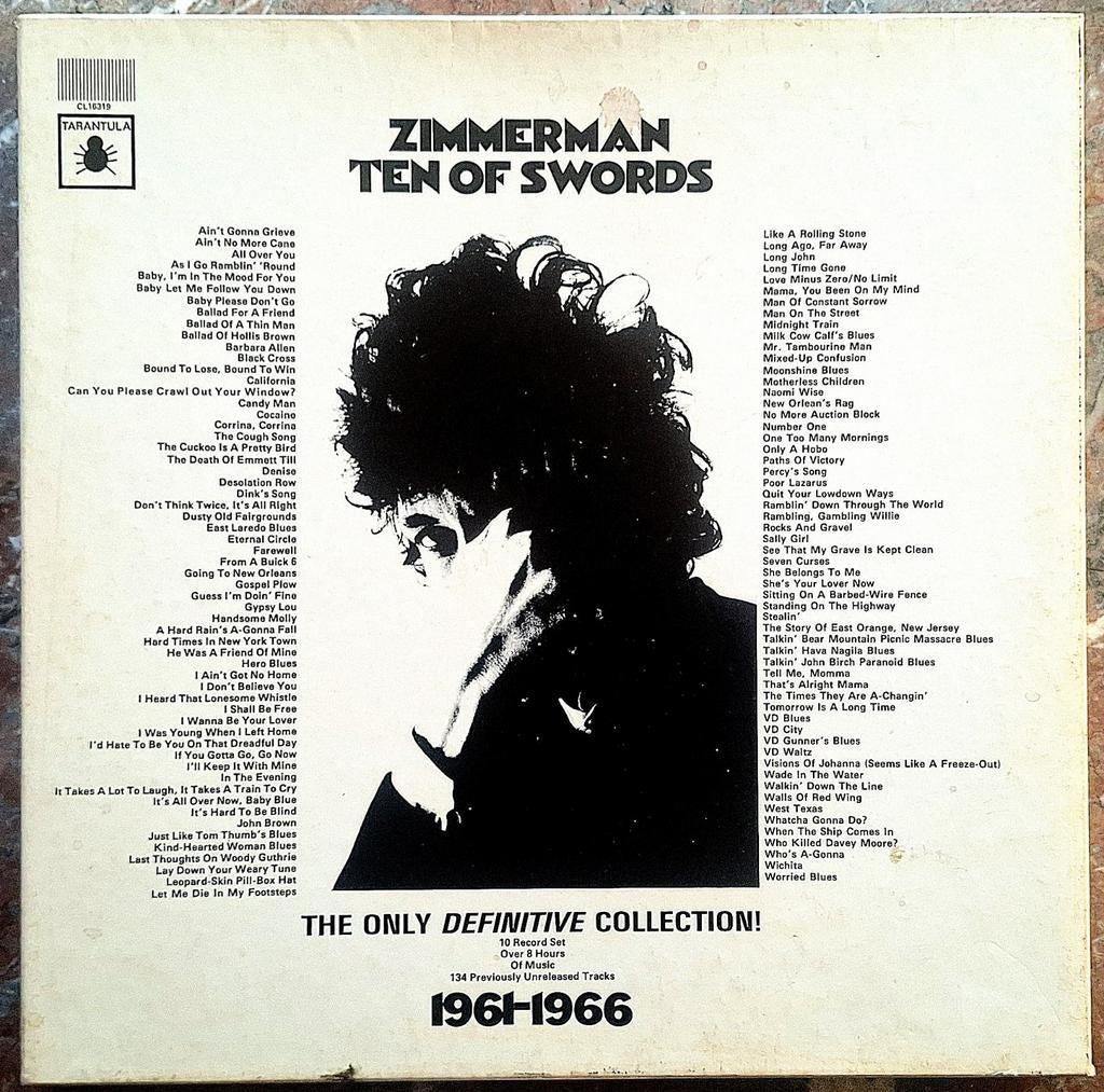 10-LP  BOB DYLAN - Zimmerman/Ten Of Swords 1961-1966, Ophalen of Verzenden, Gebruikt, 12 inch