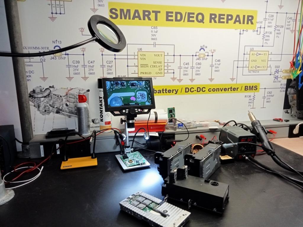 Reparatie P085296  P0852F1  P040516  DCDC Converter Smart EQ, Ophalen