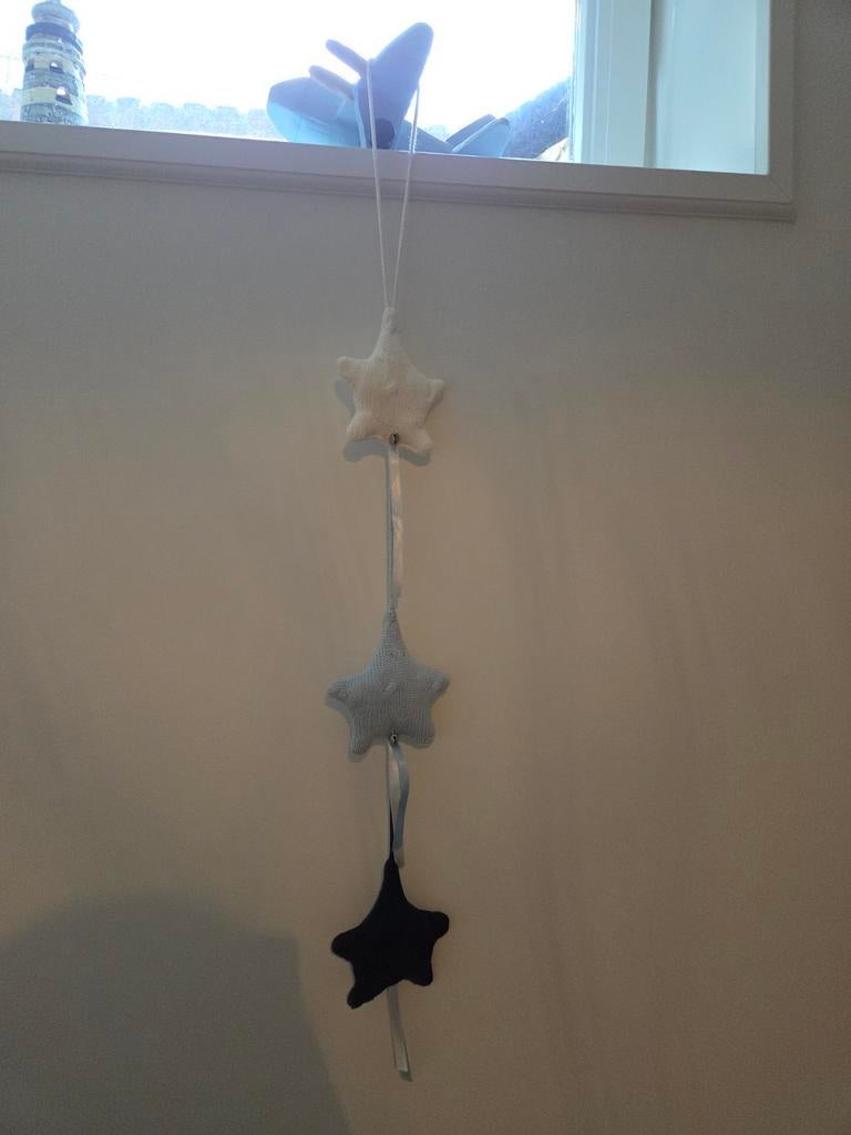 Kabel Decoratieslinger 3 sterren Marine, Blauw, Wit., Kinderen en Baby's, Kinderkamer | Inrichting en Decoratie, Gebruikt, Overige typen