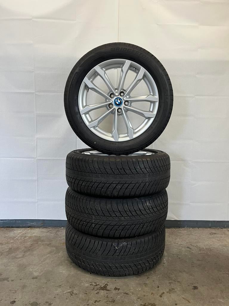 BMW X3 19 inch zilver grijs, 245 mm, Banden en Velgen, Nieuw, Winterbanden