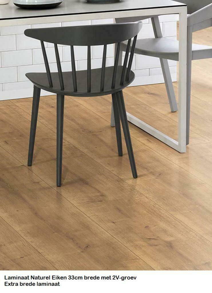 33CM Brede XXL Laminaat 8 X Decor vanaf €13,95p/m2 inc.btw, 75 m² of meer, Vintage, Nieuw, Ophalen of Verzenden